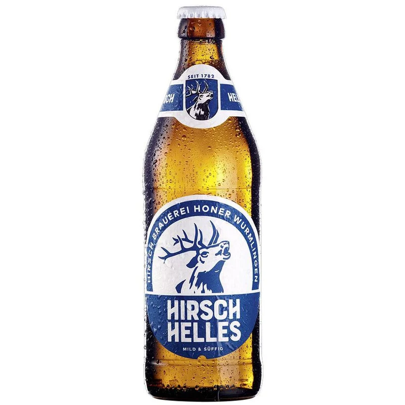 Hirsch Helles 20x 0,5 Liter (MEHRWEG)