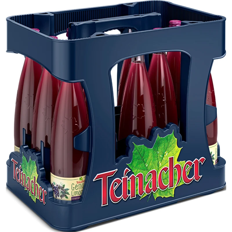 Teinacher GenussLimo Johannisbeer-Holunder 12x 0,75 Liter (MEHRWEG)