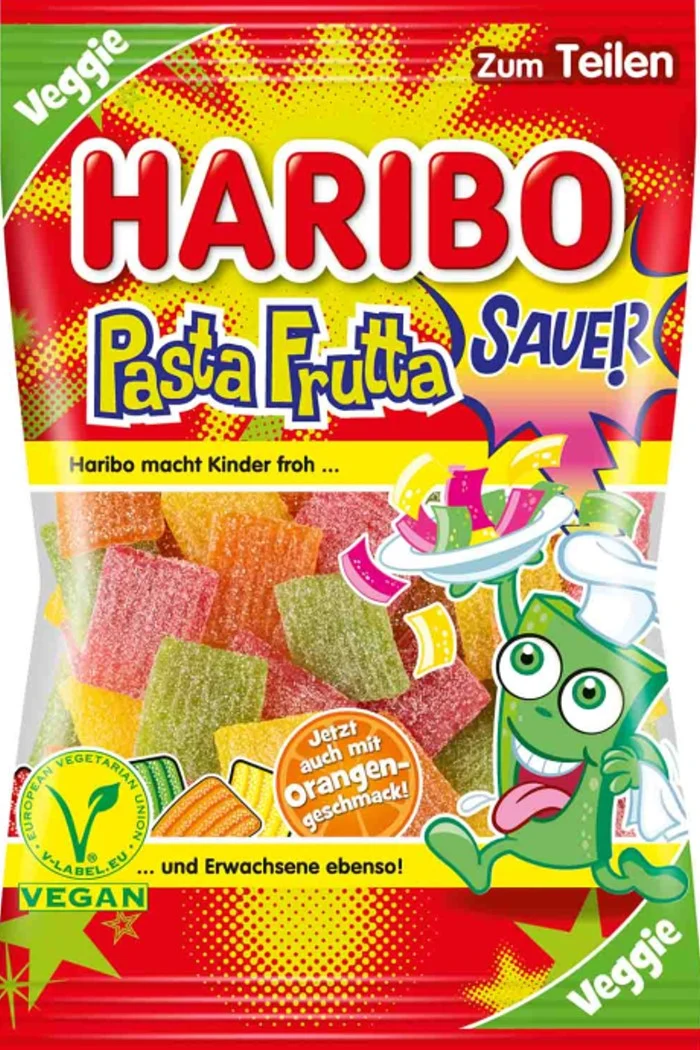 HARIBO Pasta Frutta Sauer Fruchtgummies Vegan 160g