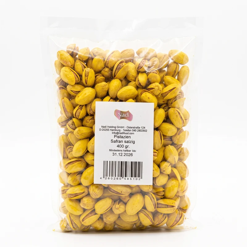 Nadi - Pistazien Safran (Salzig) 400gm