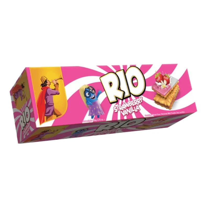 EBM Rio Strawberry Vanilla 105gm