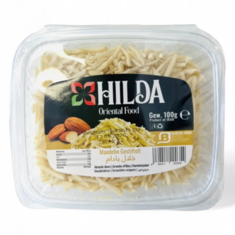 Hilda Oriental Food - Mandelin Gestiftelt 100gm