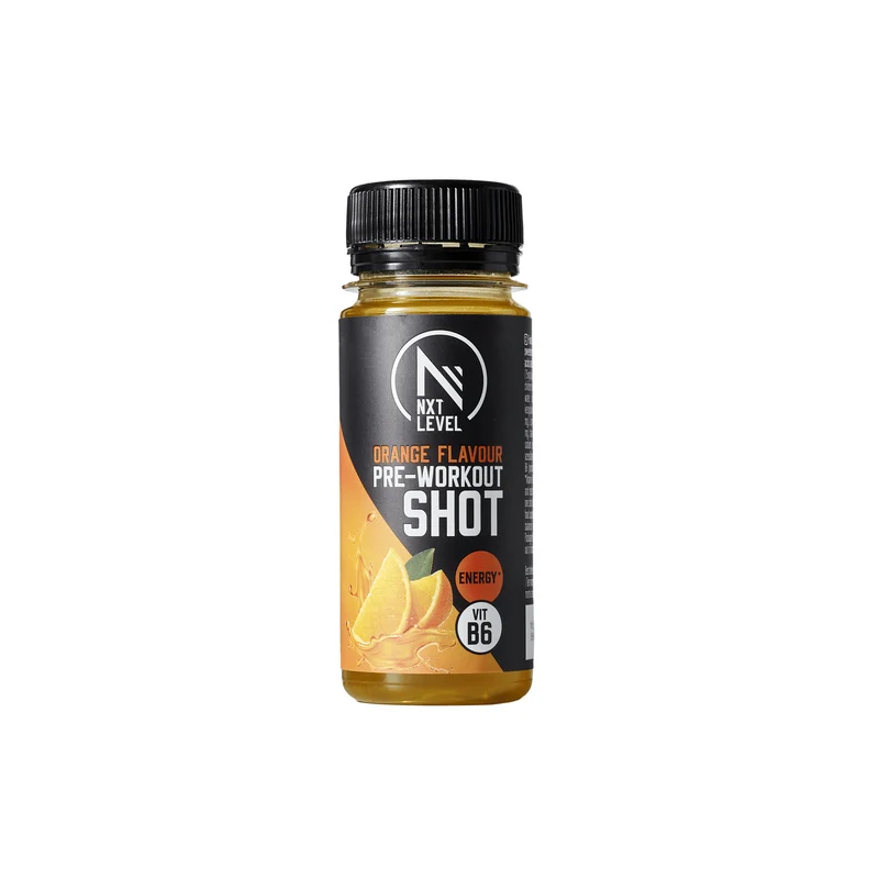 NXT Level Pre-workout shots Orange