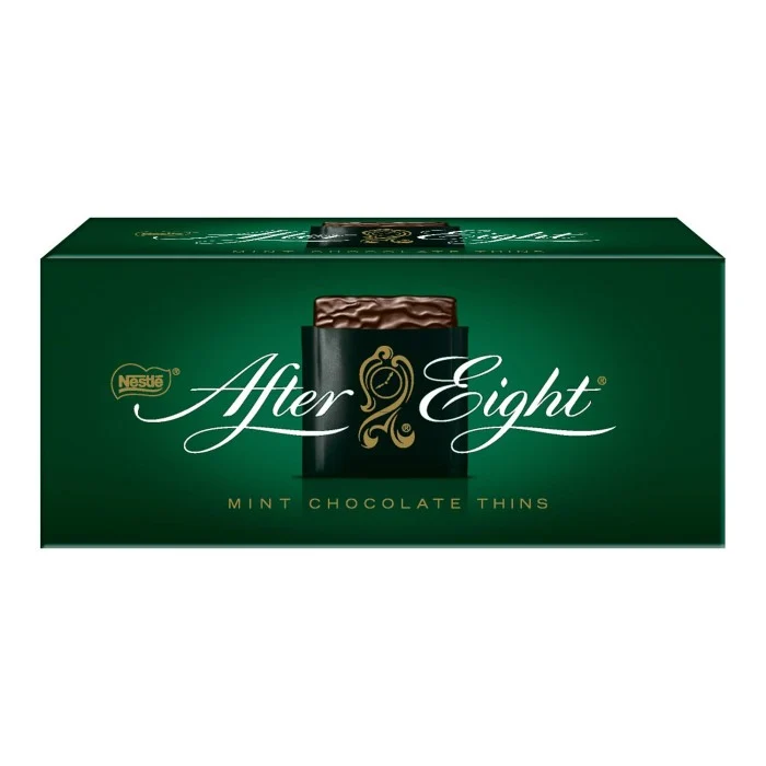 Nestlé After Eight hauchdünne Schokotäfelchen mit Pfefferminzcremefüllung 200g