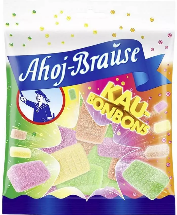 Ahoj-Brause Kaubonbons Brause Bonbons 150g