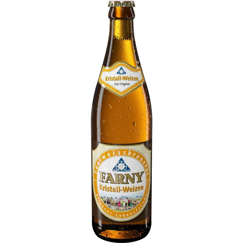 Farny Kristall-Weizen 20x 0,5 Liter (MEHRWEG)