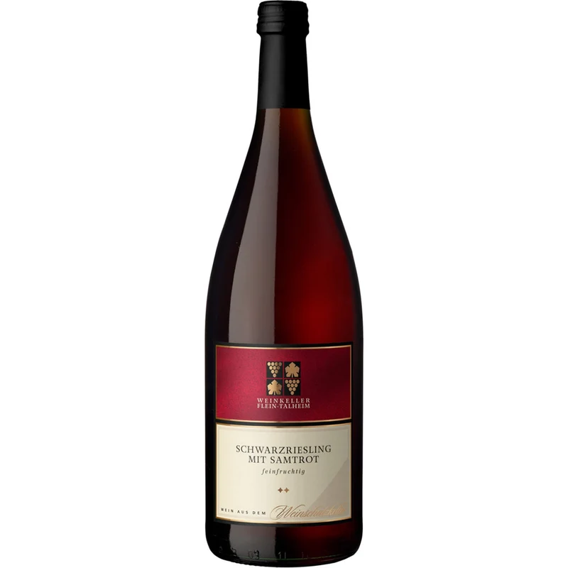 Genossenschaftskellerei Heilbronn Schwarzriesling mit Samtrot QbA feinfruchtig 12x 1 Liter (MEHRWEG)