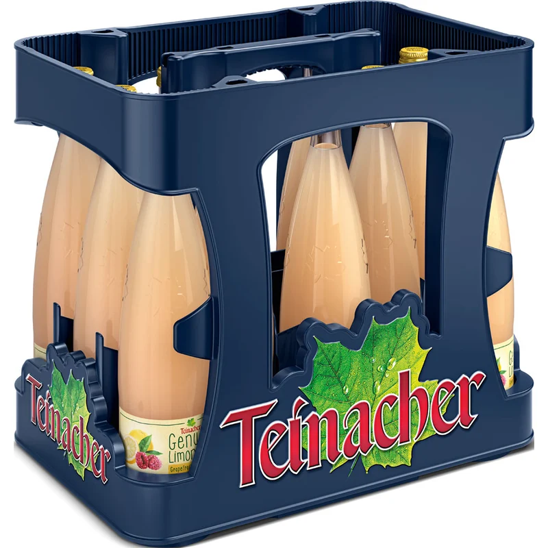 Teinacher Genuss-Limonade Grapefruit-Himbeere 12x 0,75 Liter (MEHRWEG)