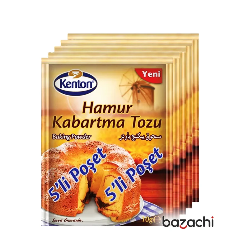 Kenton Baking Powder Kabartma Tozu 5x10g