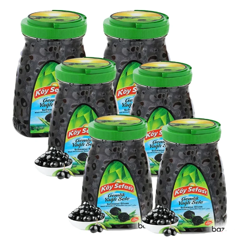 Koy Sefasi Gemlik Sele Natural Black Olive, 1.5kg