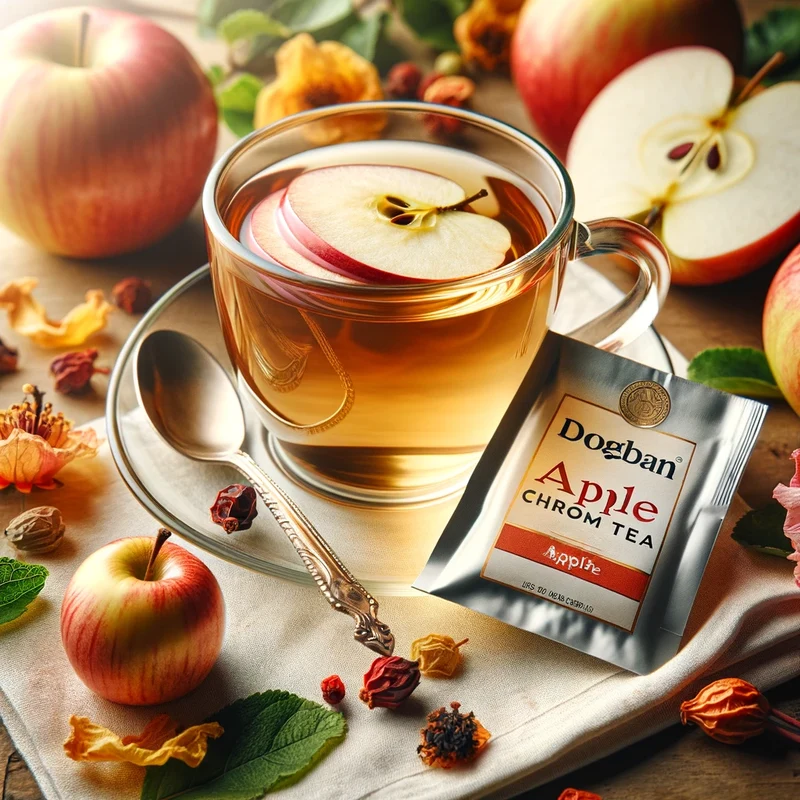 Dogadan Form Apple Chrome Tea (Elma Kromlu) Cay, 20 Tea Bags