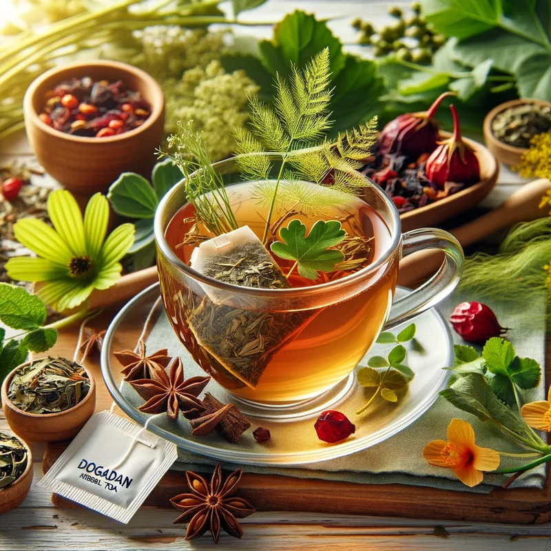 Dogadan Form Mixed Herbal Tea (Karisik Bitki Cayi), 20 Tea Bags