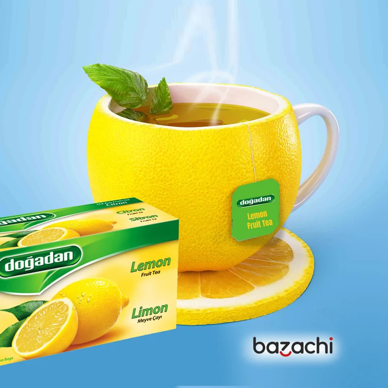 Dogadan Lemon Fruit Tea, 20 Tea Bags