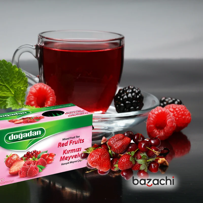 Dogadan Red Fruits Tea (Kirmizi Meyveler Cayi), 20 Tea Bags
