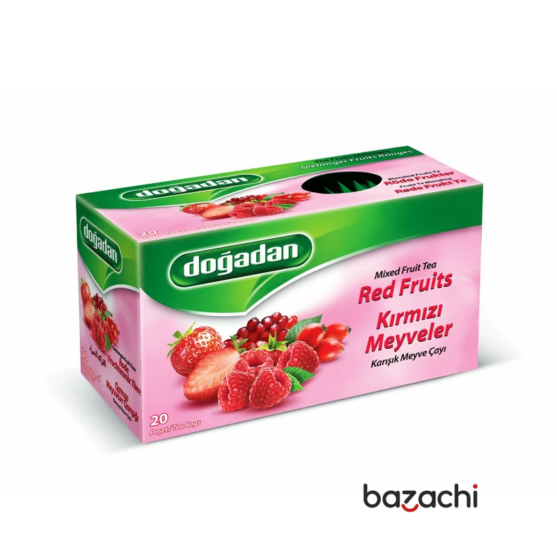 Dogadan Red Fruits Tea (Kirmizi Meyveler Cayi), 20 Tea Bags