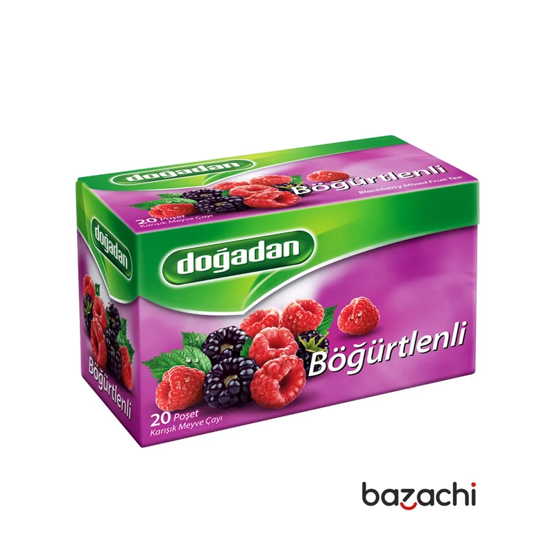 Dogadan Blackberry Mixed Fruit Tea (Bogurtlen Cay) 20 Tea Bags