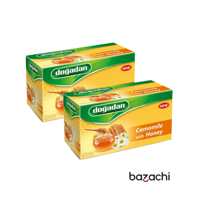 Dogadan Chamomile with Honey Tea (Balli Papatya Cay) 20, Tea Bags