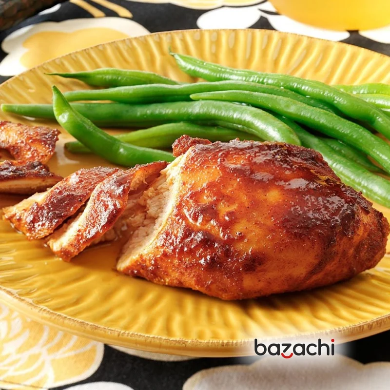 Fully Cooked Roasted Halal Chicken Breast, 1.62kg