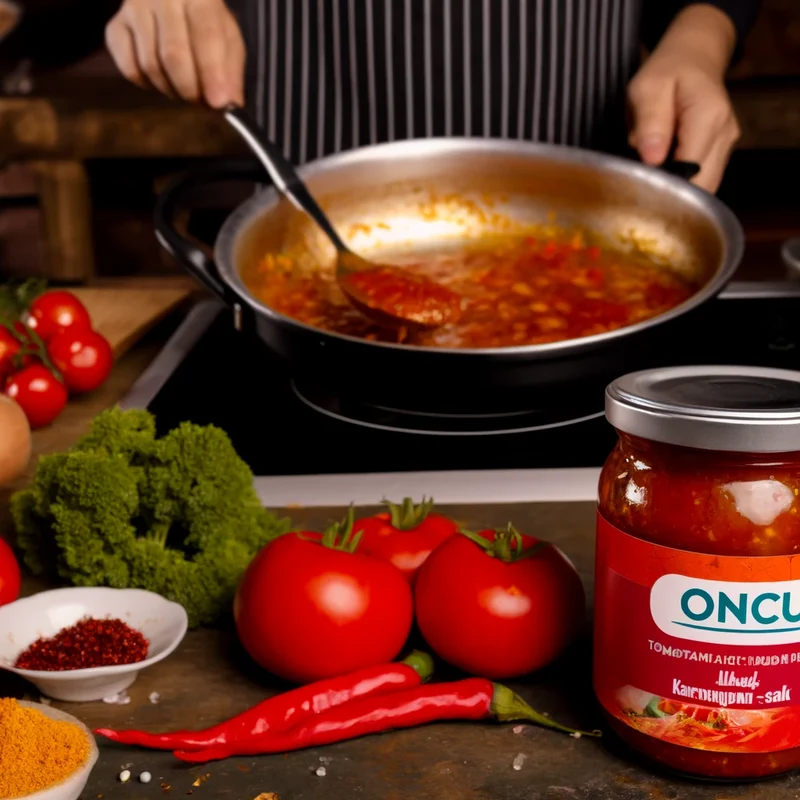 Oncu Traditional and Natural Mild Pepper Paste (Tatli Biber Salcasi ), 370g