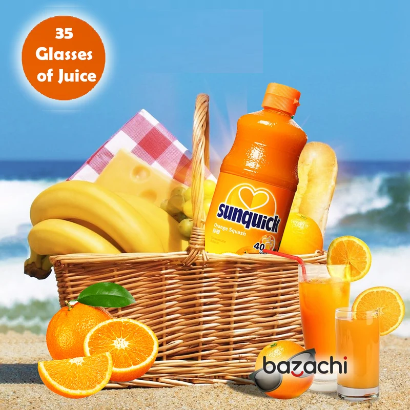 Sunquick Real Orange Fruit Concentrate Bottle, 700ml