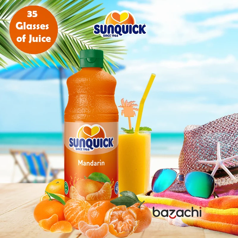 Sunquick Real Mandarin Fruit Concentrate Bottle, 700ml