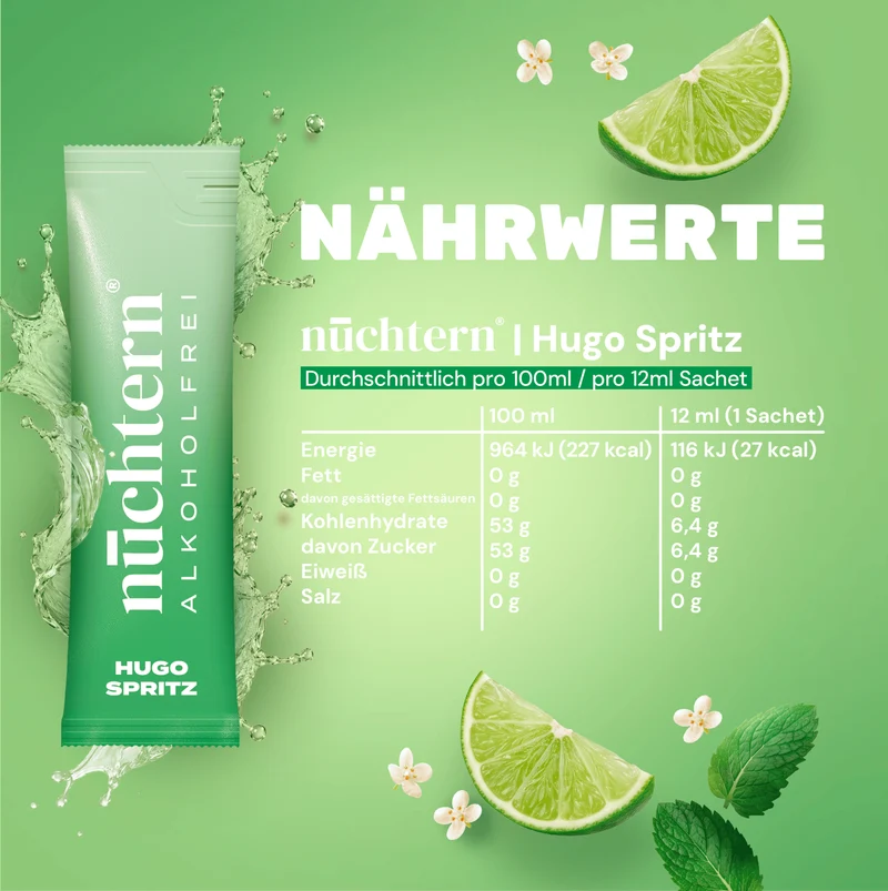 nüchtern Hugo Spritz Alkoholfrei – 10 Drinks für deinen Aperitivo