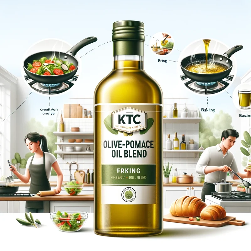 KTC Premium Quality Olive-Pomace Oil Blend, 5x5L
