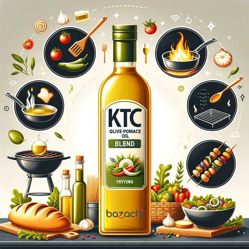 KTC Premium Quality Olive-Pomace Oil Blend, 5x5L