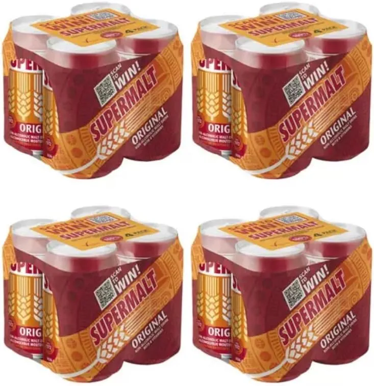 Supermalt Original Non-Alcoholic Malt Drink with B Vitamins, 330ml