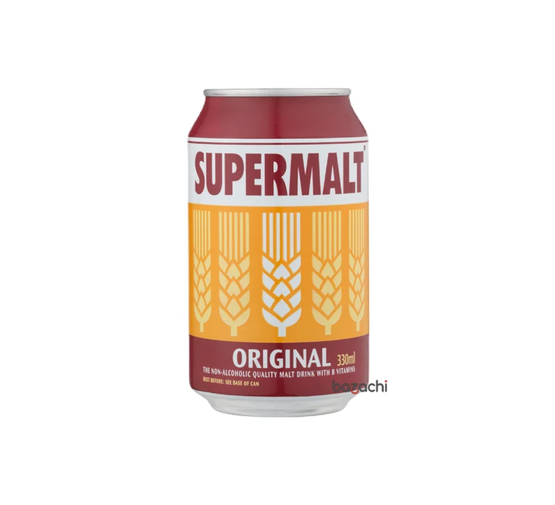 Supermalt Original Non-Alcoholic Malt Drink with B Vitamins, 330ml