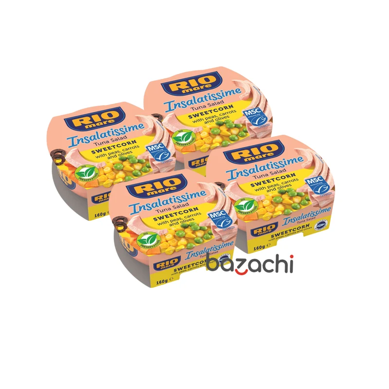 Rio Mare Insalatissime Sweetcorn and Tuna Salad MSC, 160g