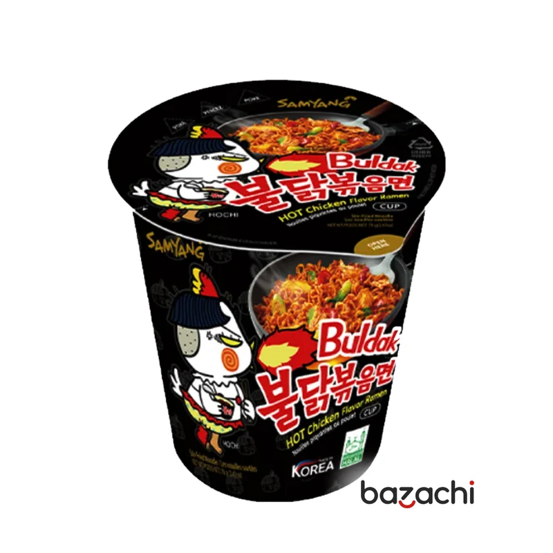 Buldak Hot Chicken Ramen Spicy Cup Noodles, 70g