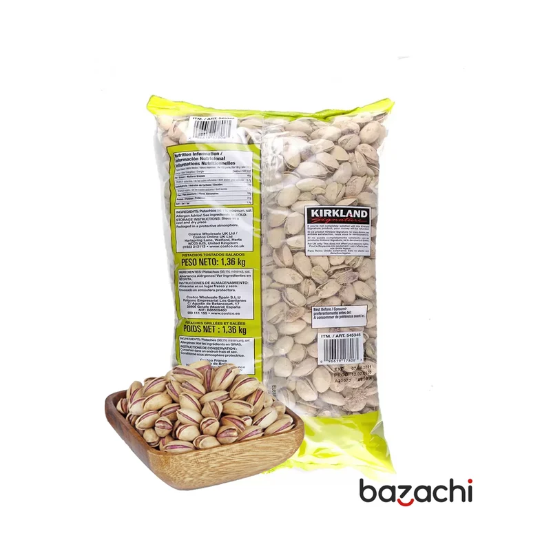 Kirkland Signature Roasted & Salted Pistachios, 1.36kg