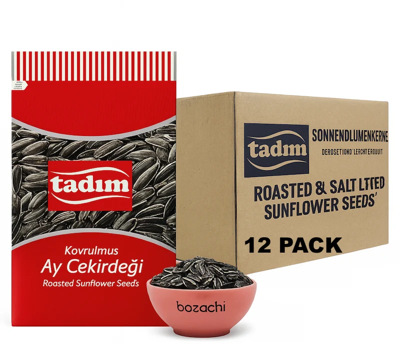Tadim Roasted and Salted Sunflower Seeds (Tuzlu Klasik Ay Cekirdegi ), 270g