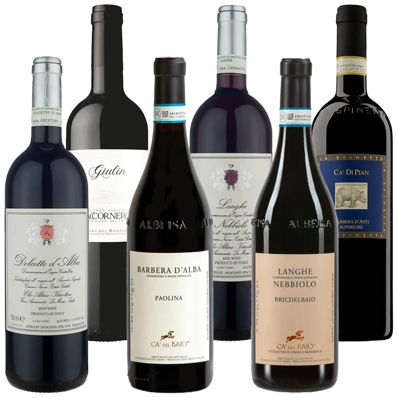 6er Probierpaket "Best of Piemont"
