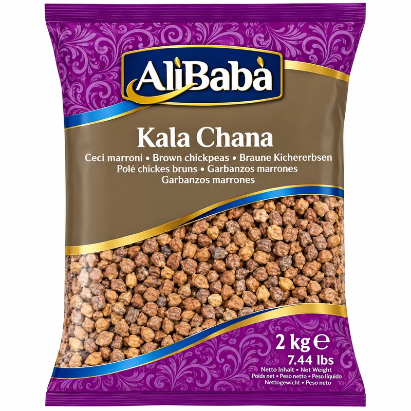 Ali Baba - Kala Chana (Black Chick Peas) 2kg