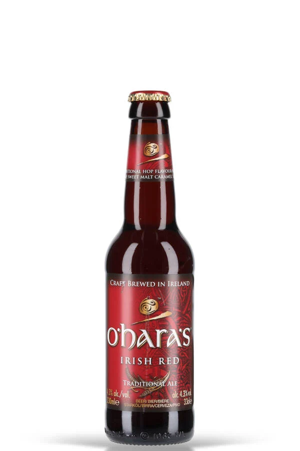 O'Hara's Irish Red 4.3% vol. 0.33l