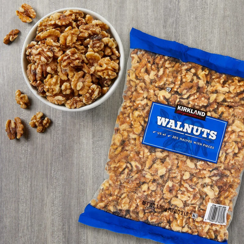 Kirkland Signature Premium Walnut Halves & Pieces, 1.36kg