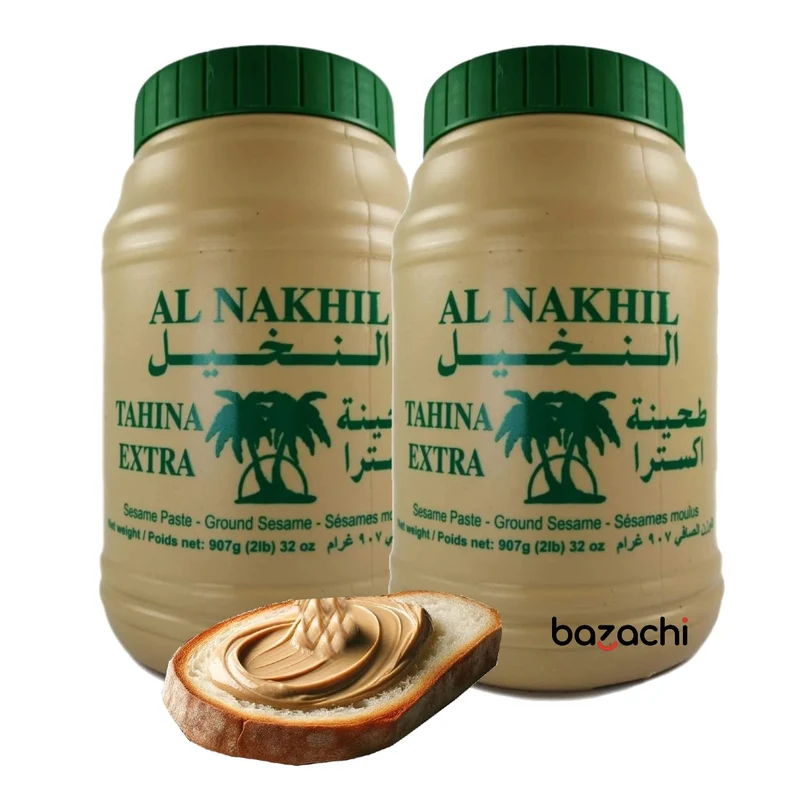 Al Nakhil Lebanon Tahini - Ground Sesame Paste, 907g