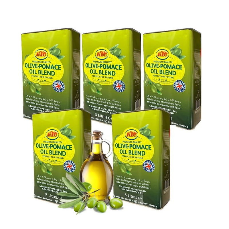 KTC Premium Quality Olive-Pomace Oil Blend, 5L