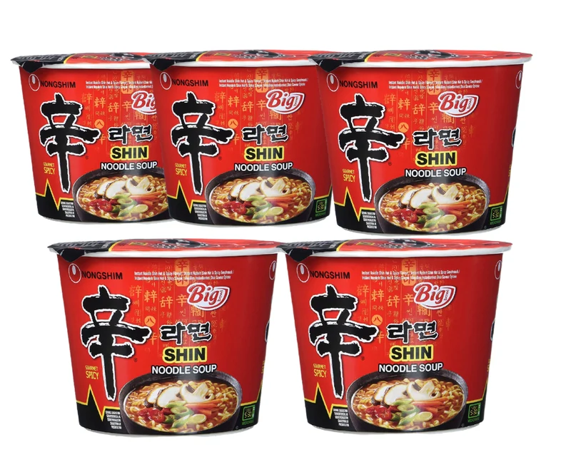 Nongshim Shin Big Bowl Spicy Noodles, 114g