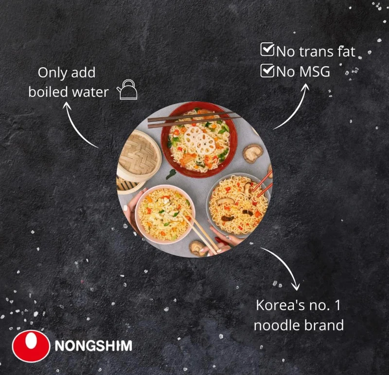 Nongshim Shin Big Bowl Spicy Noodles, 114g