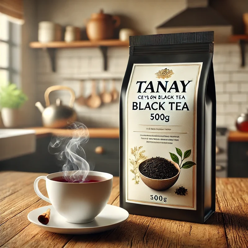 TANAY Ceylon Black Leaf Tea, 500g