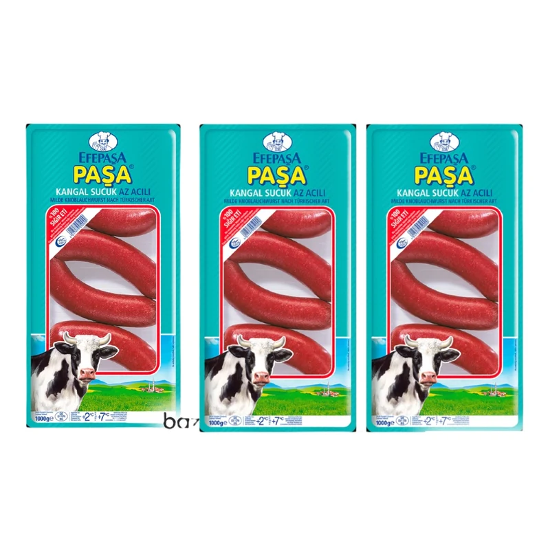 Efepasa Beef Sausage 100% (Kangal Sucuk), 1kg