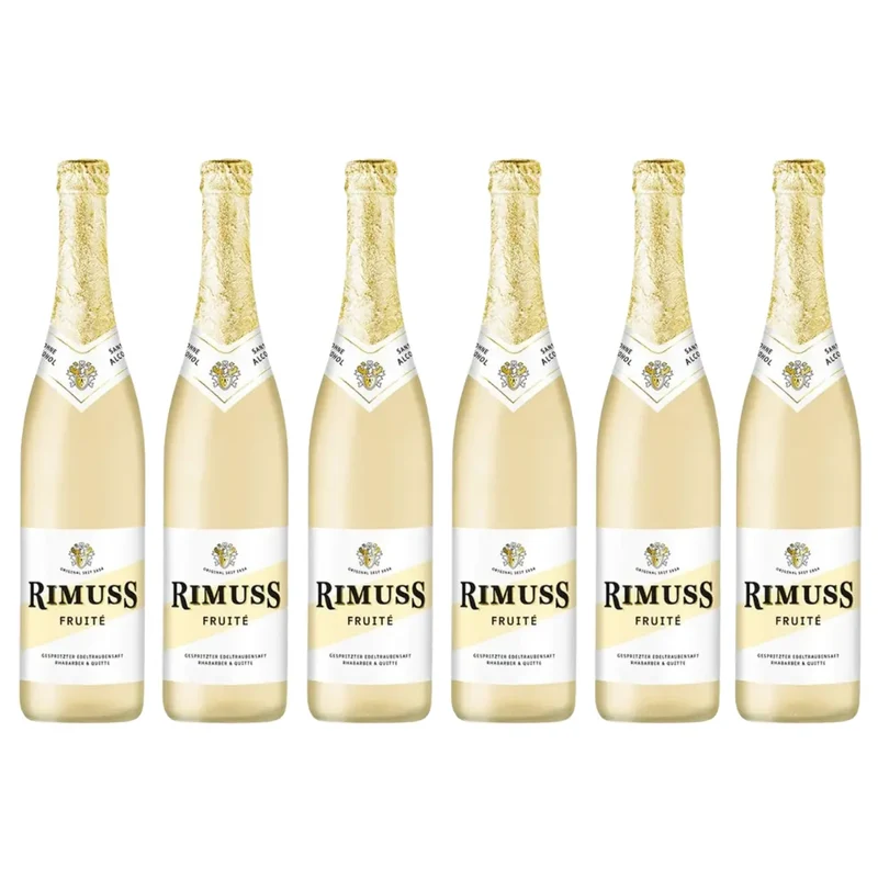 Rimuss - Fruité Edeltraubensaft ohne Alkohol - alkoholfreier Traubensaft