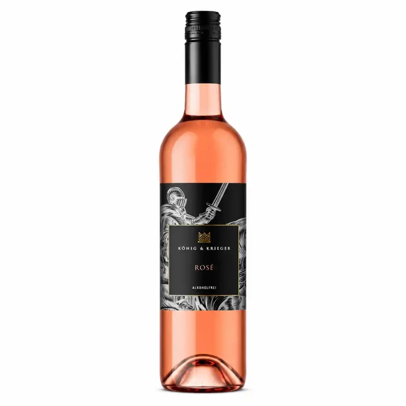 König & Krieger - Rosé alkoholfrei - Wein alkoholfrei