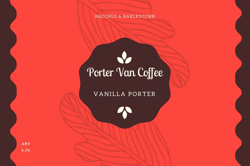 Porter Van Coffee (Robust Coffee, Vanilla Porter)
