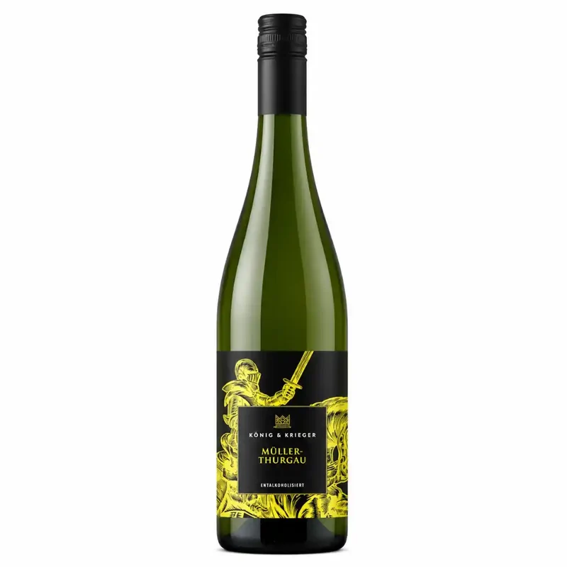 König & Krieger - Müller-Thurgau alkoholfrei - Wein alkoholfrei