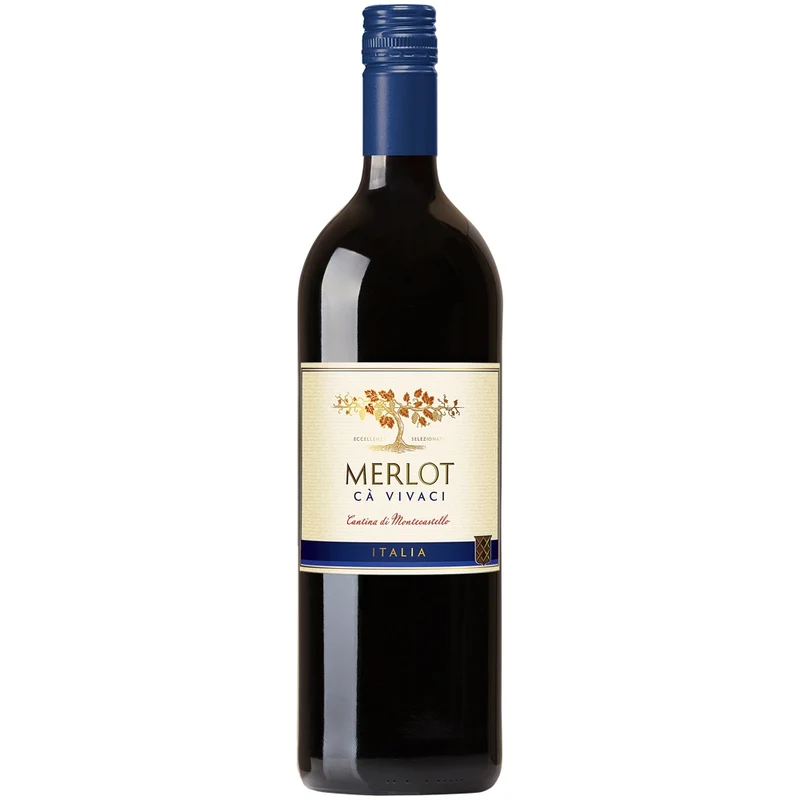 Merlot Cà Vivaci Vino d'Italia 6x 1 Liter (MEHRWEG)