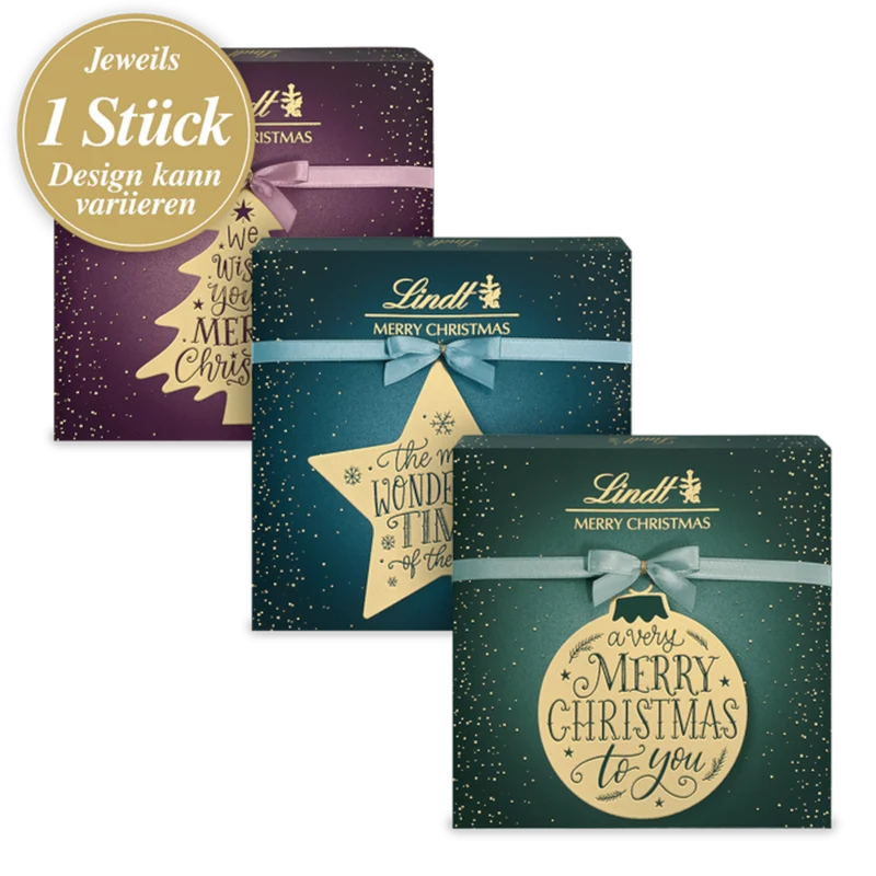 Lindt Kalligrafie Pralinés Weihnachtsgeschenk 80g / 2.82oz